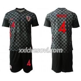 Hrvatska Spiro Pericic 4 Drugi Dječji Komplet Dresovi za Nogomet Euro 2020 (+ kratke hlače)